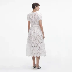 Floral Lace Midi Dress^self-portrait Best