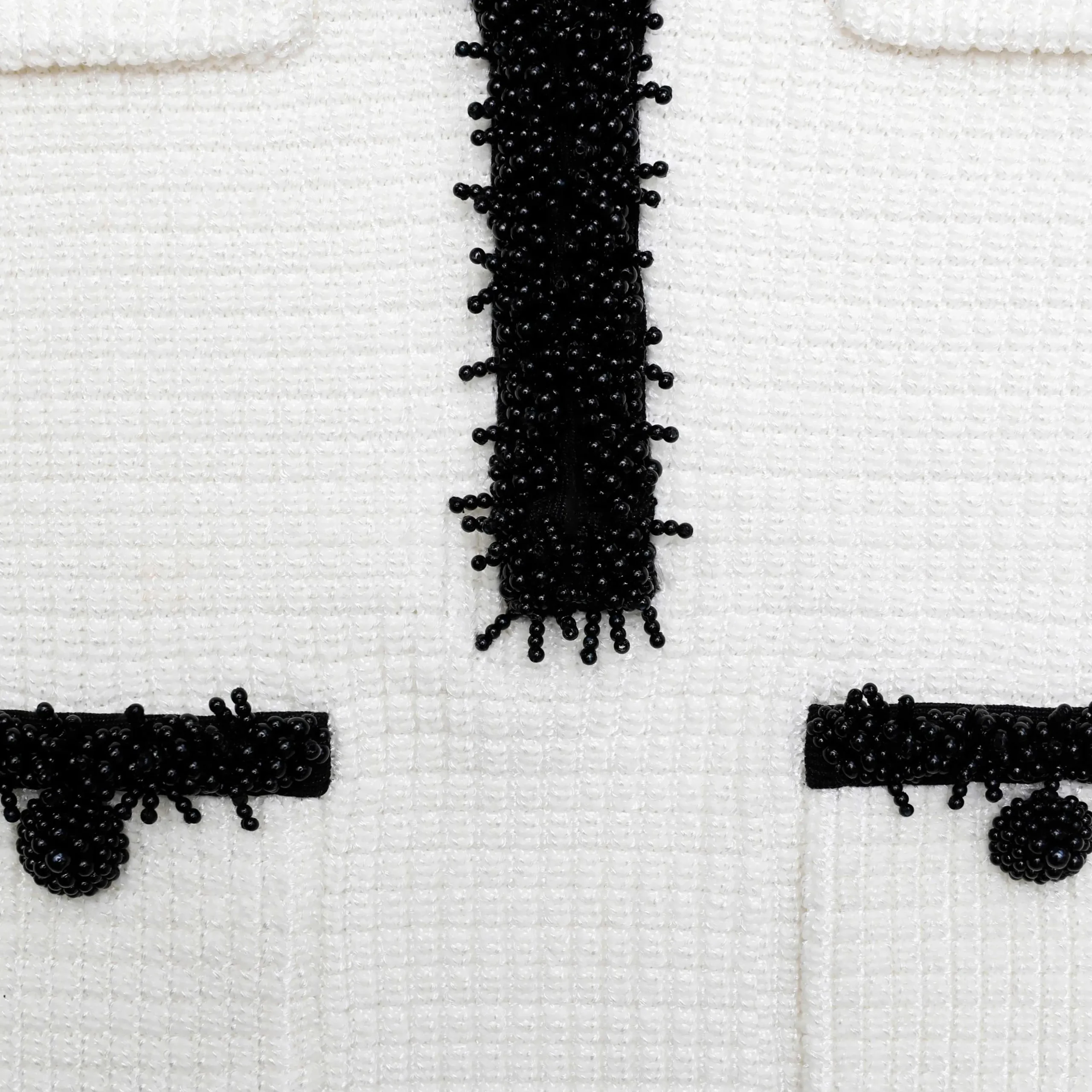 Pearl Trim Knit Mini Dress^self-portrait Cheap