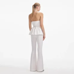 Stretch Crepe Jumpsuit^self-portrait Fashion