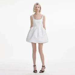 Taffeta Diamante Mini Dress^self-portrait Outlet