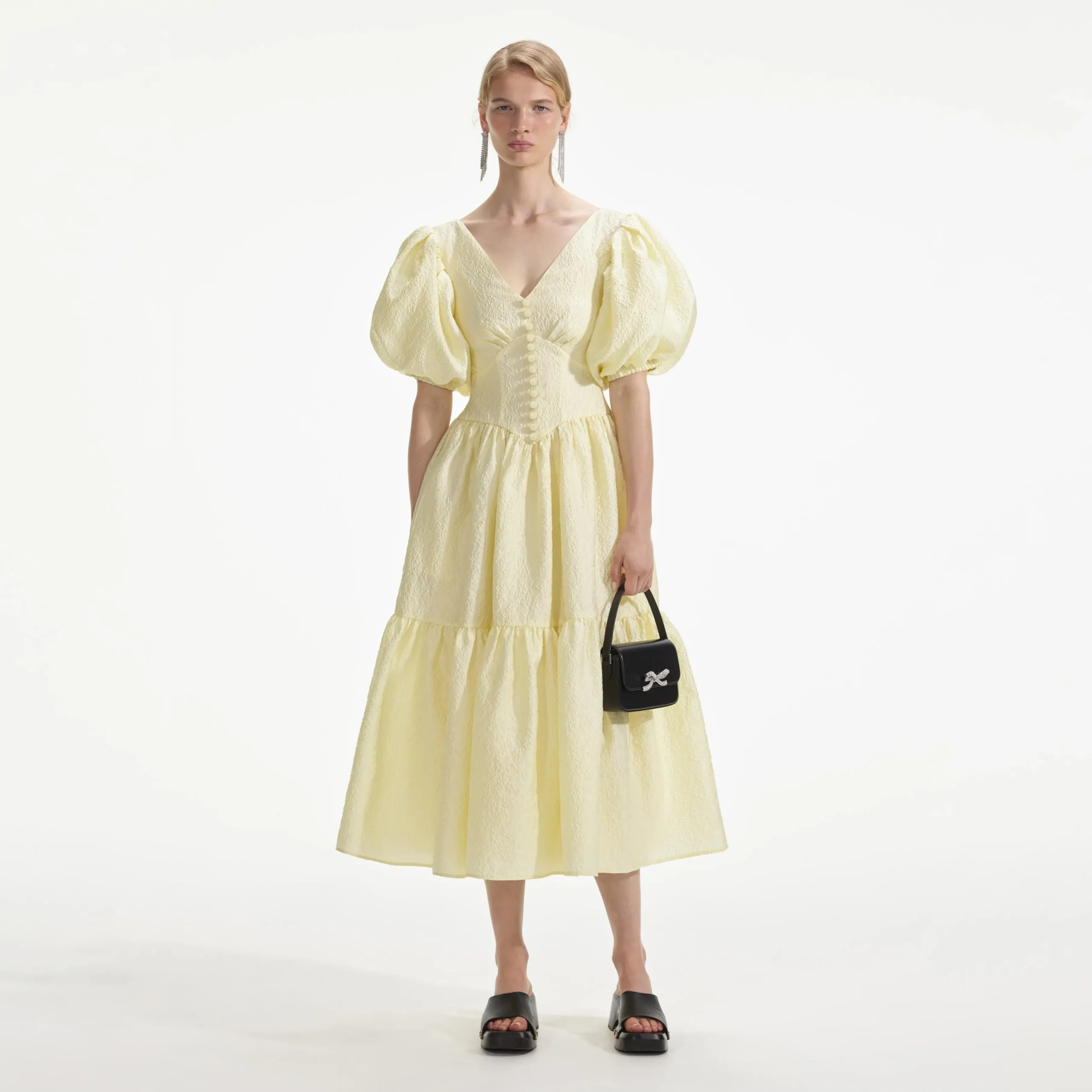 Jacquard Midi Dress^self-portrait Clearance
