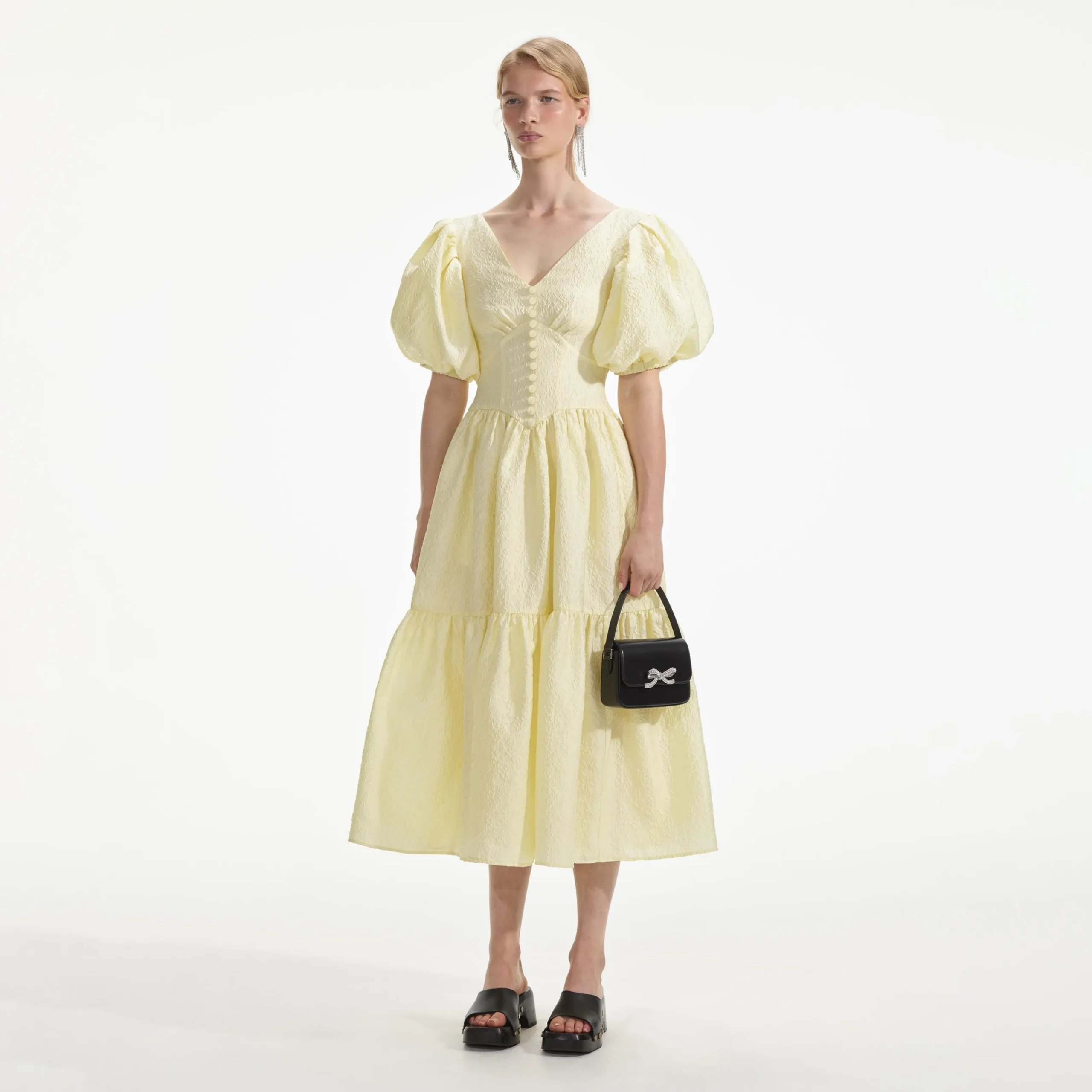 Jacquard Midi Dress^self-portrait Clearance
